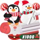 thumbnail image 2 of Tarjetas de papel con forma de piruleta para Navidad, porta caramelos de papel de Papá Noel, envoltorios de regalos para niños, suministros de decoración para fiestas de Año Nuevo, 2 of 5