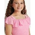thumbnail image 7 of Justice Girls Pleated Ombre Dress, Sizes XS-XLP, 7 of 7