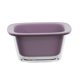 thumbnail image 3 of Cesta para lavar frutas y verduras, colador de cocina, colador de tamaño pequeño multiusos, cuenco de drenaje de limpieza 2 en 1 para aperitivos de Violeta, 3 of 8