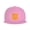 Pink, variant on Flat Bill Visor Classic Snapback Hat Bitcoin Rich Adjustable Baseball Cap for Men Women Black