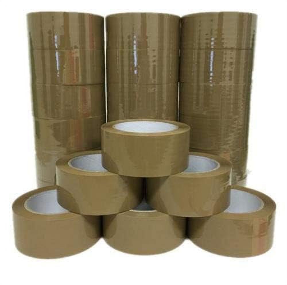 Heavy Duty Brown Packing Tape 36 Rolls 2 Inch x 110 Yards (330 Feet) Per Roll Carton Sealing Tape for Shipping Packaging Moving Office Storage & Tape Gun Refills 2.0 Mil 3960 Total Yards