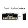 thumbnail image 4 of Organizador De Llaves De Pared Marshall  Belug Negro, Dorado, 4 of 5