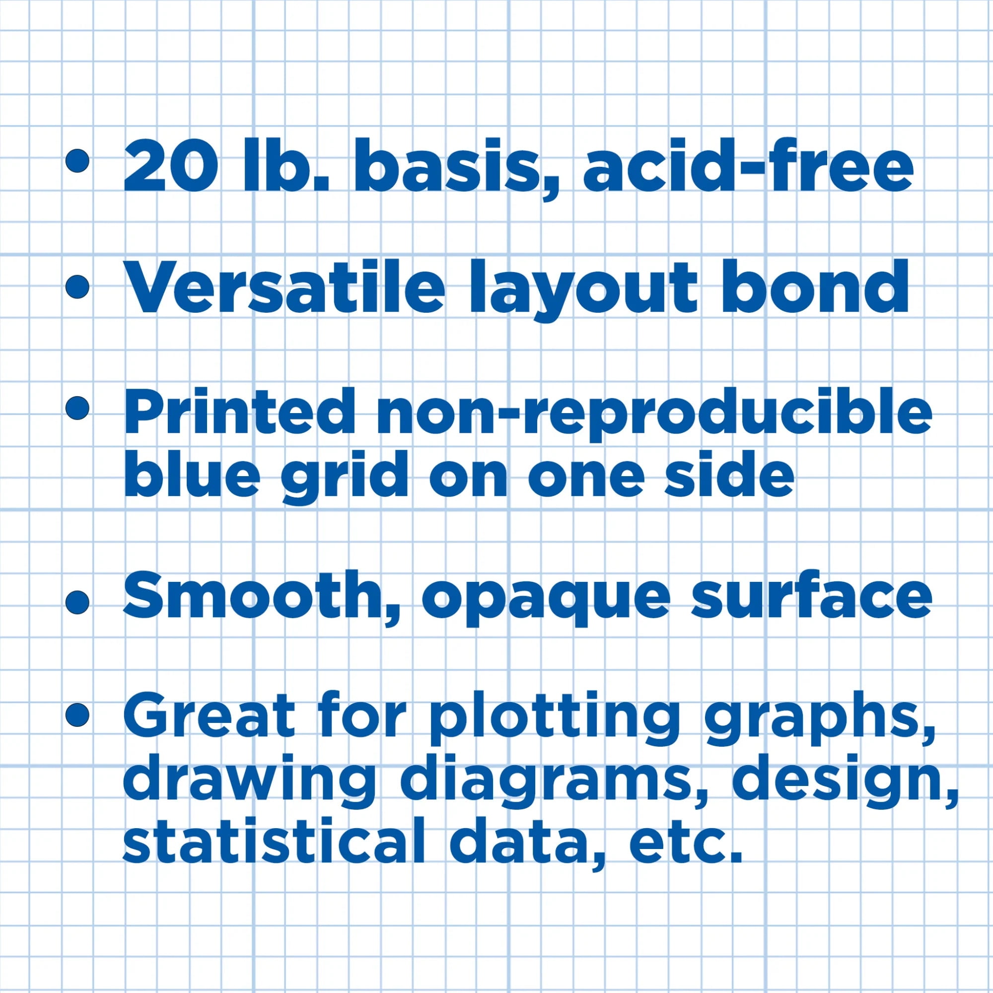 Cross Section Graph Paper Pad / 50 Sheet available in 4x4