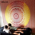 thumbnail image 2 of Taize Mandala Bohemian Yoga Mat Beach Towel Shawl Blanket Indian Wall Hanging Tapestry, 2 of 7