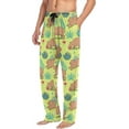 thumbnail image 5 of GZHJMY Capybara Cartoon Men's Pajama Pants, Loose Lightweight PJs Lounge Sleep Bottoms with Pockets Drawstring, Pajama Bottoms for Home and Rest, Large, 5 of 7