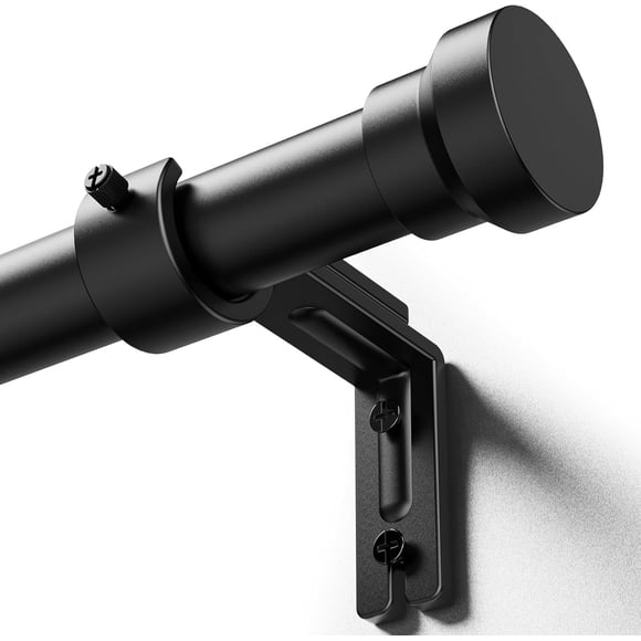 Barras de cortina YaFex Heavy Duty de 1 pulgada, ajustables de 40 a 360 cm