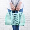 thumbnail image 4 of Bolsa de Playa BABANA Jelly para Mujer, Gran Tote, Color Menta, 4 of 8