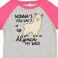 thumbnail image 4 of Inktastic Nonna's You Say Alpaca My Bags Boys or Girls Toddler T-Shirt, 4 of 5