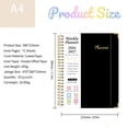 thumbnail image 3 of Black Planner 2026-2027, Monthly and Weekly Academic Planner July 2026 - June 2027, Flexible Teacher Student Planning Agenda book with Tabs, Perfect for Office Supplies, 11" x 8.5", Premium Paper, 3 of 7