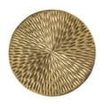 thumbnail image 2 of SEI Furniture Doylin Round End Table with Brass Cladding in Gold, 2 of 7