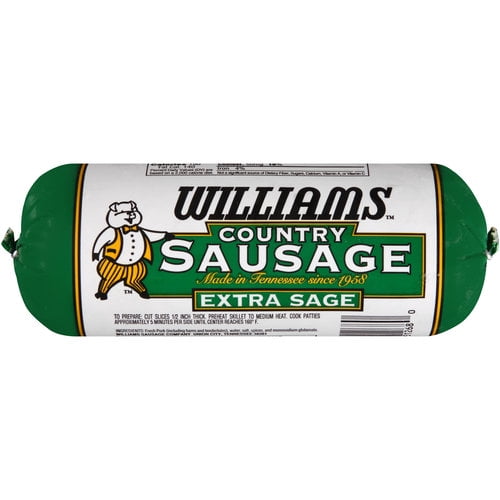 Williams Country Sausage, 16 Oz.
