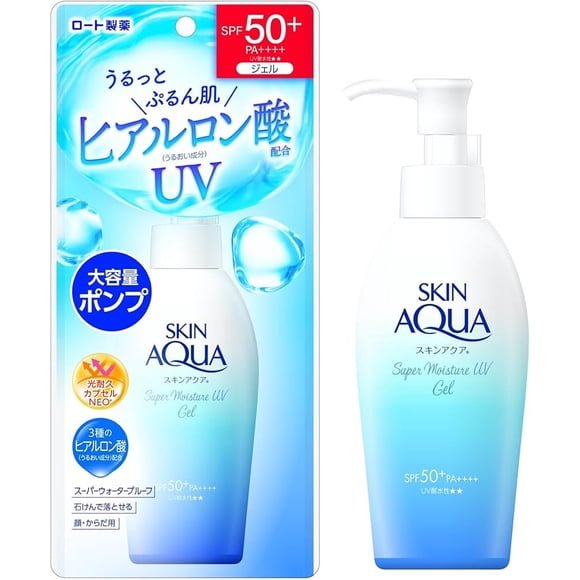 Protector solar Skin Aqua Super Moisture UV, 140 ml, SPF 50+