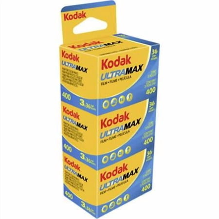 Kodak カラーネガフィルム ULTRAMAX 400 35mm 36枚撮 3本セット 1024389