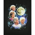 thumbnail image 4 of The Golden Girls Women's Four Golden Girls Moon T-Shirt, 4 of 6