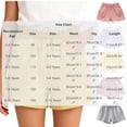 thumbnail image 2 of SHTXOZHI Solid Color Shorts for Girls Elastic High Waisted Shorts Cute Tie Casual School Uniform Shorts with Pockets, 2 of 8