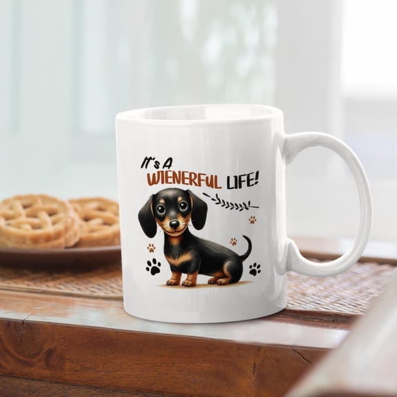 Dachshund Mug - Dog Lover Gift - Cute Dachshund Coffee Cup - Dachshund Coffee Mug - Pet Lover Mug - Dog Mom Mug - Sausage Dog Tea Cup.