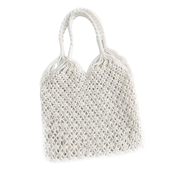 Bolso de hombro tejido grande moderno para mujer Bolso hueca Satchel Zulema Bolsos de las mujeres