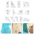 thumbnail image 2 of 3/4/5Pcs Quilting Ruler Sewing Ruler Templates for Patchwork Embroidery Craft, 2 of 20