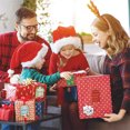 thumbnail image 5 of 200-Count Christmas Stickers Roll, Holiday Gift Label Decals, Self-Adhesive Tags for Envelopes, Boxes, Gift Wrapping, Seasonal Decor, 5 of 6