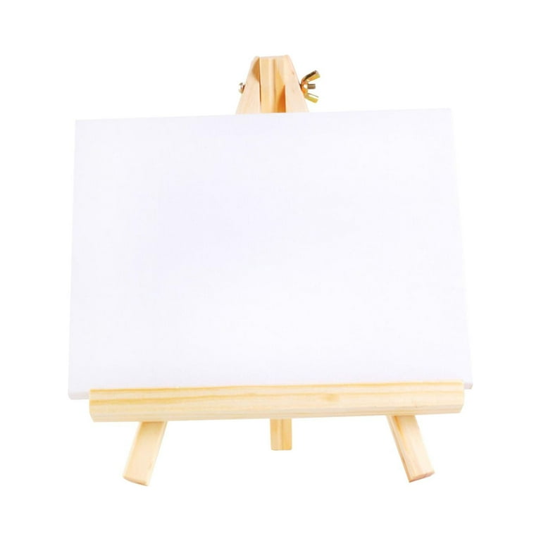 Tripod Easel Stand, Wooden Mini Display Easel, Easel, Kids Painting Craft Display, Wedding Table Number Card Stand, Table Easel , 18cmx24cm, Size