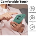 thumbnail image 6 of Compatible with Xiaomi 13T Case Shockproof Ultra Slim Xiaomi 13T Case for Women Men Silicone Liquid Soft Anti-Scratch Protective Case (Dark Green), 6 of 12
