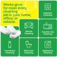 thumbnail image 3 of Multi-functional cleaning sheets-strong and all-purpose cleaner, for water bottle surfaces-eco-friendly and gentle-12 aloe-scented refill sheets-suitable for home kitchens, offices, and vehicles, 3 of 4