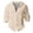 00-Beige978, variant on Byoo Toddler Boys Linen Button Down Shirt Casual Solid Long Sleeve Lightweight Breathable Blouse TShirt