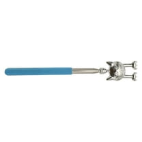 Unique Bargains 1 Pc Telescopic Back Scratcher for Bathroom Travel Hotel Blue Stainless Steel
