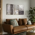 thumbnail image 3 of Empire Art Stacked 2 Abstract Painting, by Martin Edwards, 60" x 30"., 3 of 12