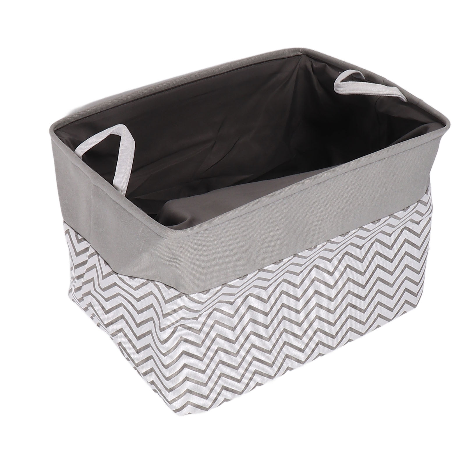 Slim Laundry Basket w/ Wheels Foldable Waterproof Washing Bin Hamper Home Hotel 