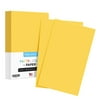 Goldenrod Pastel Colored Menu Paper - 8.5" x 14" (Legal Size) - For Documents, Announcements, Menus Arts & Crafts | Bulk Pack of 100 Sheets