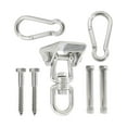 thumbnail image 3 of DOLITY Heavy Duty Swing Hanger for Concrete Ceiling Wooden Swing, Hooks Stainless Steel StyleC, 3 of 9