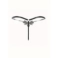 thumbnail image 2 of Tangas con bordado de mariposas, bragas de perlas sintéticas huecas, lencería y ropa interior sexy para mujer, 2 of 5