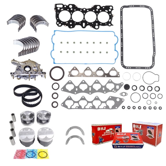 DNJ EK217BM Master Engine Rebuild Kit Fits Cars & Trucks 1997-2001 Acura Integra 1.8L DOHC L4 16V 1797cc B18C5