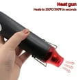 thumbnail image 2 of EXLEAF 2026 New 220V Hot Air Gun Diy Soldering Temperature Blower Gun Electric Power Hot Dryer Mini Heat Gun for Crafts Shrink Tubing Wrap (Us Plug), 2 of 5