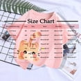thumbnail image 3 of Hauts pour Filles Manches Courtes Animaux T-Shirts Graphiques Été T-Shirts Col Rond Orange 2-4 Ans, 3 of 6