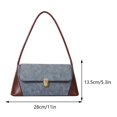 thumbnail image 2 of Bolsos de hombro para mujer Bolso vintage Cierre de hebilla Monedero clásico retro (café), 2 of 8