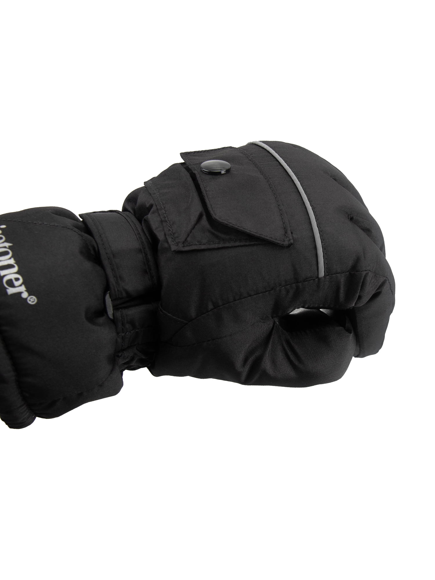 Isotoner Women's Insulated Waterproof Ski Glove with Stash Pocket