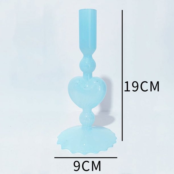 Candelabro de cristal para decoración del hogar, candelabro de boda romántico nórdico simple, candelabro de cristal retro francés