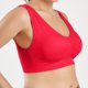 thumbnail image 5 of Fiudx Sujetador Deportivo de Talla Grande, Cómodo Sujetador de Copa Completa, Ropa Interior Informal Transpirable, Diseño de Cuello Redondo Moderno, Uso Diario de Verano, Estilo de Vida Activo para M, 5 of 6