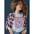 thumbnail image 2 of Frozenated ICEE Bear Retro Tee - Cool Slush Dance Graphic Women's T-shirt, 2 of 4