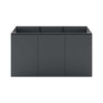 thumbnail image 2 of Modway 48-inch Particleboard and Melamine Wall-Mount Bathroom Vanity, Gray, 2 of 8