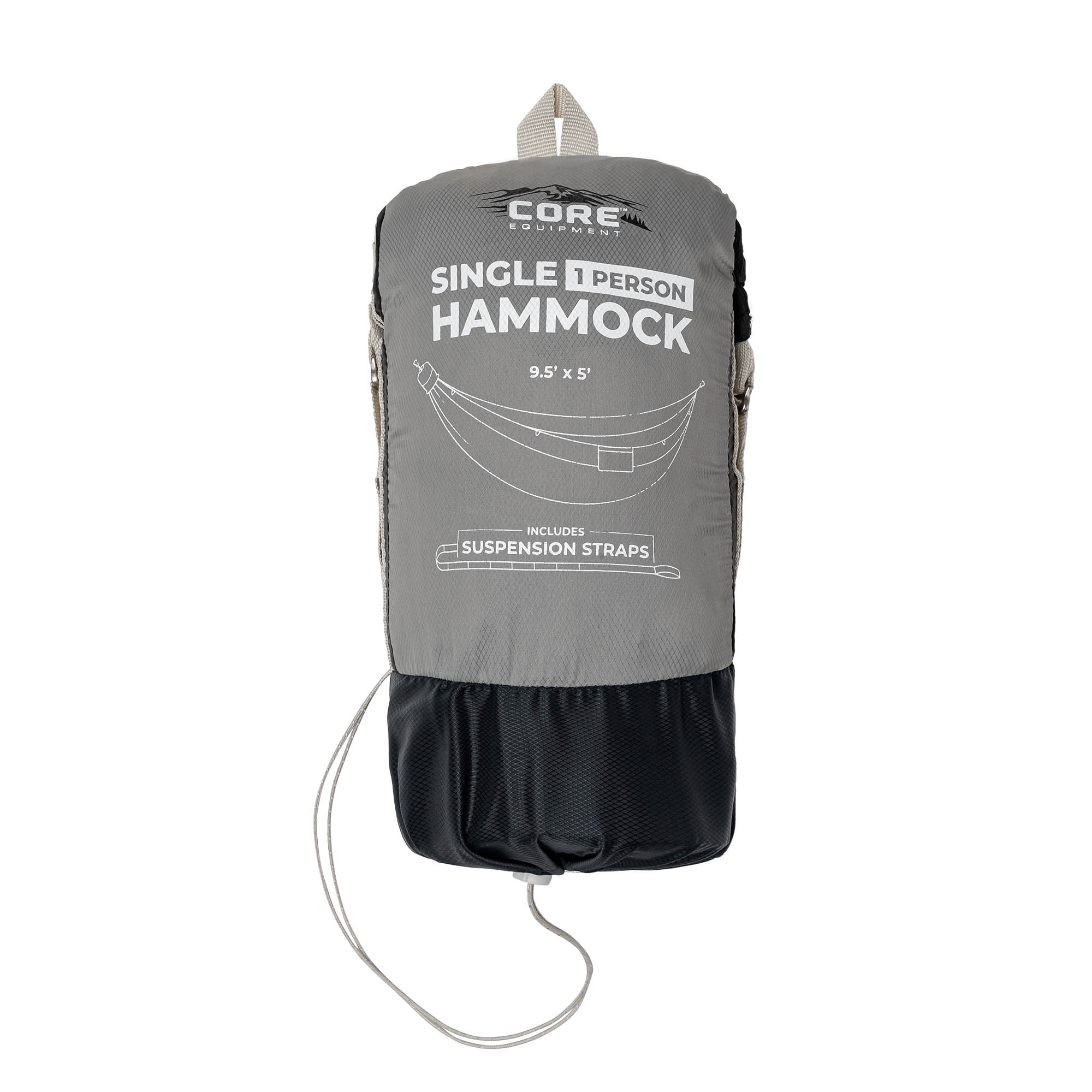 CORE Single Hammock - Dark Gray