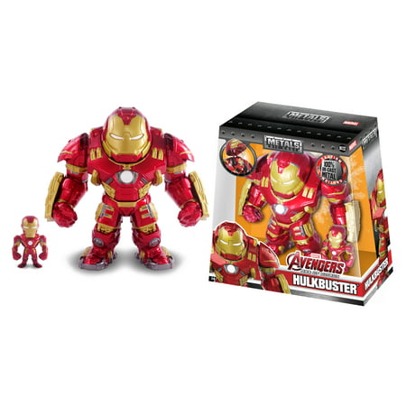 UPC 801310979563 product image for METALFIGS MARVEL 6.5 INCH HULKBUSTER WITH 2.5 INCH IRON MAN SET OF DIE CAST | upcitemdb.com