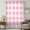 Multicolor, variant on Pink Checkered Sheer Curtains 63 Inches Long, Pink White Buffalo Plaid Light Filering Curtains, Breathable Simi Curtain Privacy Drapes for Living Room Bedroom Lightweight Window Treatment
