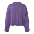 thumbnail image 5 of Vedolay Cardigan for Women Summer Trendy Casual Light Weight Cardigan Open Front Ladies Cardigans Purple,XL, 5 of 5