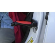 Emson Car Cane 4 in 1 Door Handle Assist 7 LED Flashlight Emergency Seatbelt Cutter Window Breaker Safe Vehicle Entry As Seen on TV