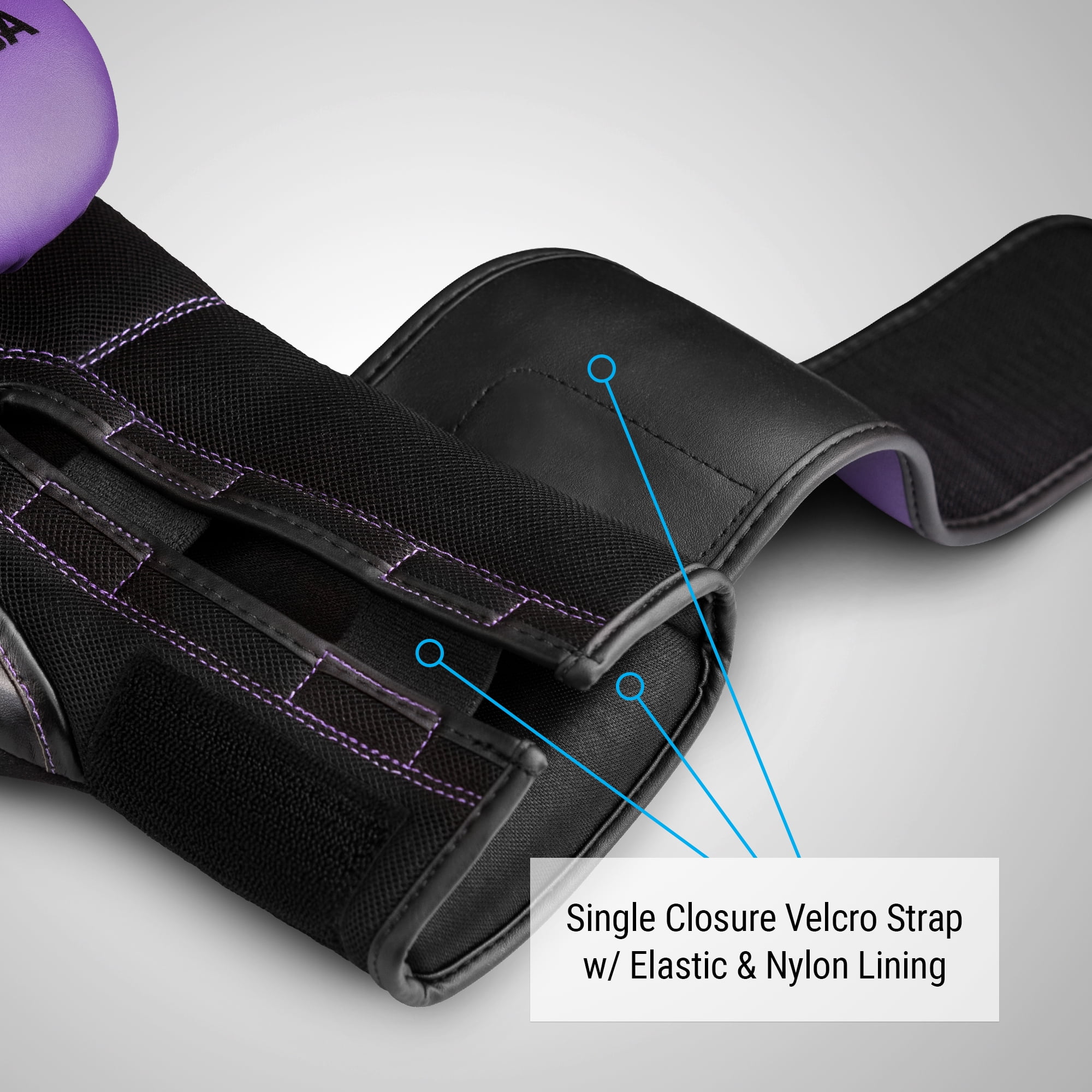 Large Boxing Gloves with Hand Wraps