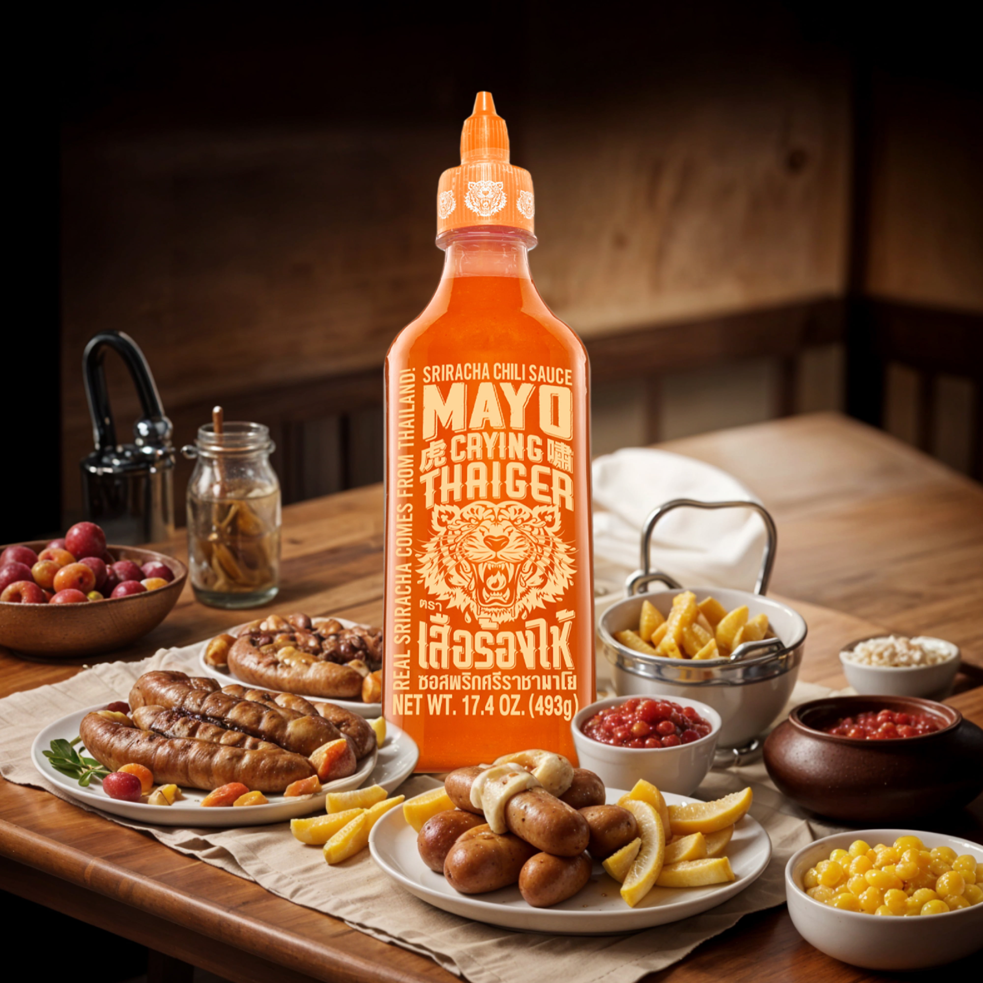 Crying Thaiger, Sriracha Mayo Sauce, 17.4oz