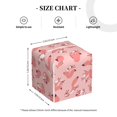 thumbnail image 3 of Kdxio Cute Pink Squirrel Print Tissue Box Cover,Square Decorative PU Leather Facial Paper Case Organizer Holder Dispenser for Bathroom,Night Stands,Desk,Car 5.2''X5.2''X5.2'', 3 of 6